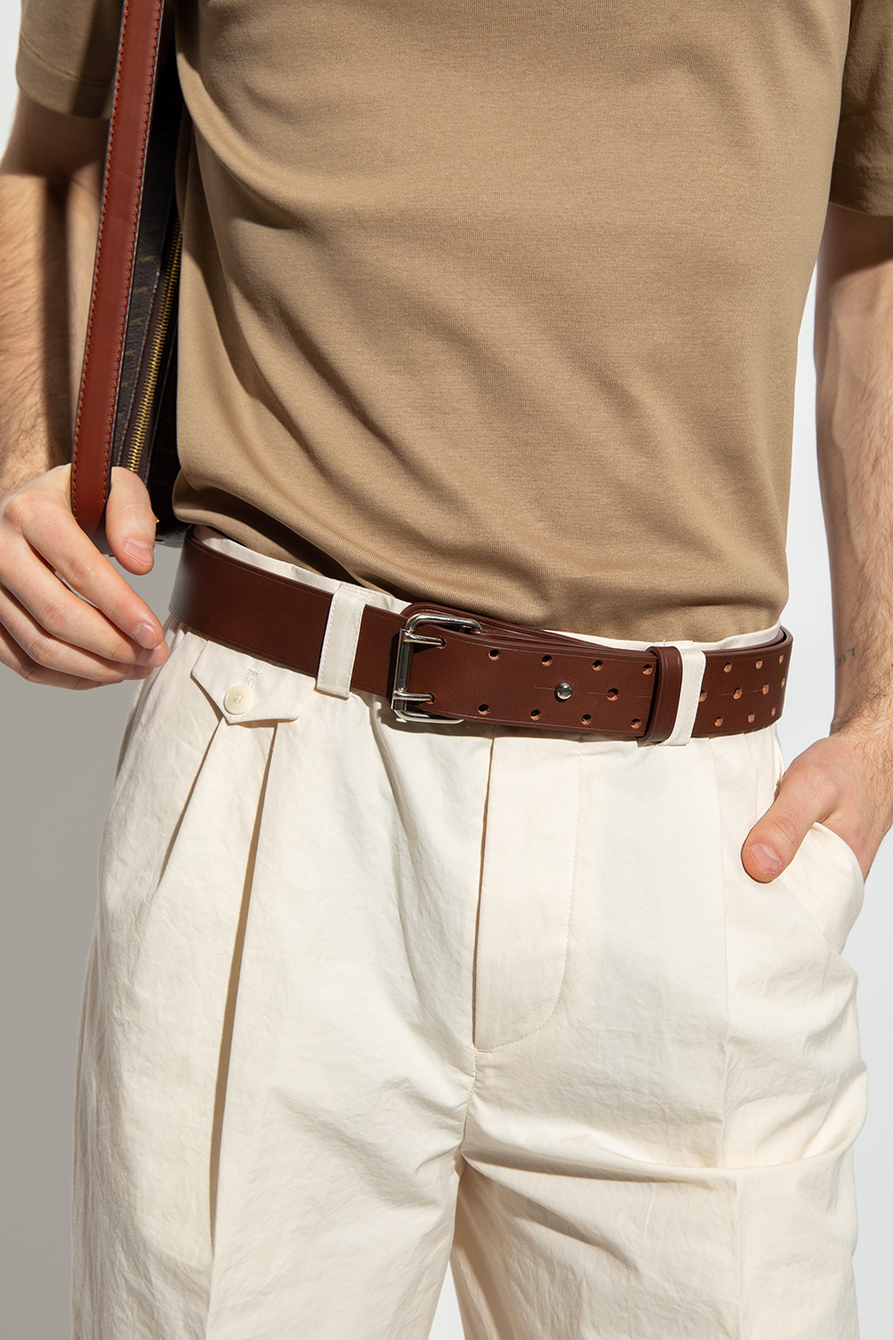 Lemaire Leather belt | Men's Accessories | IetpShops